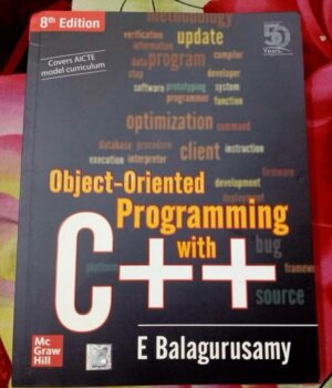 Object Oriented Programming with C++ 8E By E Balagurusamy