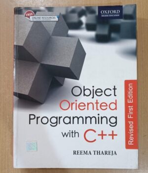 Object Oriented Programming with C++ By Thareja