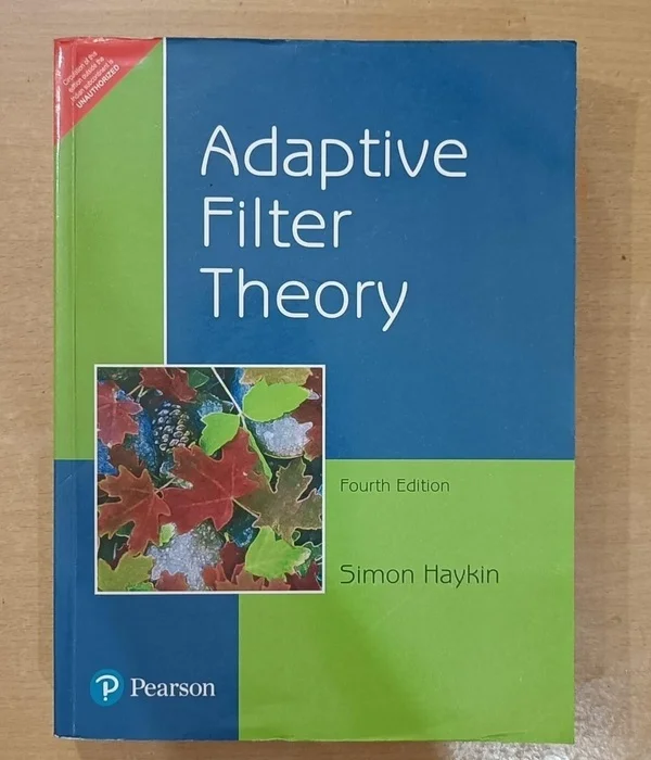 Adaptive Filter Theory 4e By Simon Haykin | A2Z Book Hub
