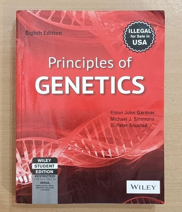 Principles of Genetics 8e By Gardner