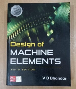 Design Of Machine Elements 5e By V B Bhandari