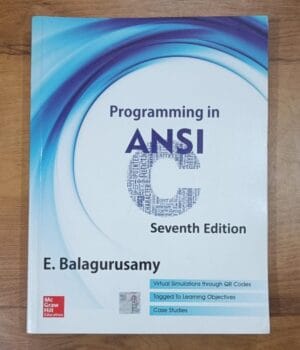 Programming in Ansi C 7e By E Balagurusamy