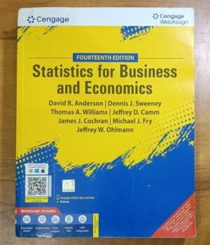 Statistics for Business & Economics 14th Edition by David R. Anderson