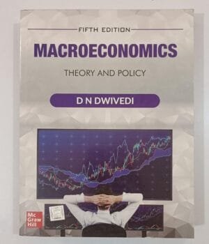 Macroeconomics Theory and Policy 5th Edition by Dwivedi book cover
