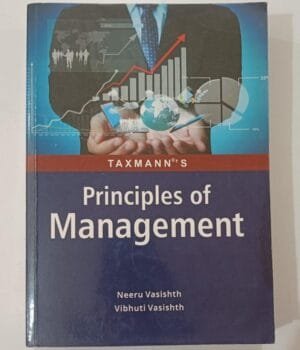 Principles of Management by Neeru Vasishth and Vibhuti Vasishth book cover